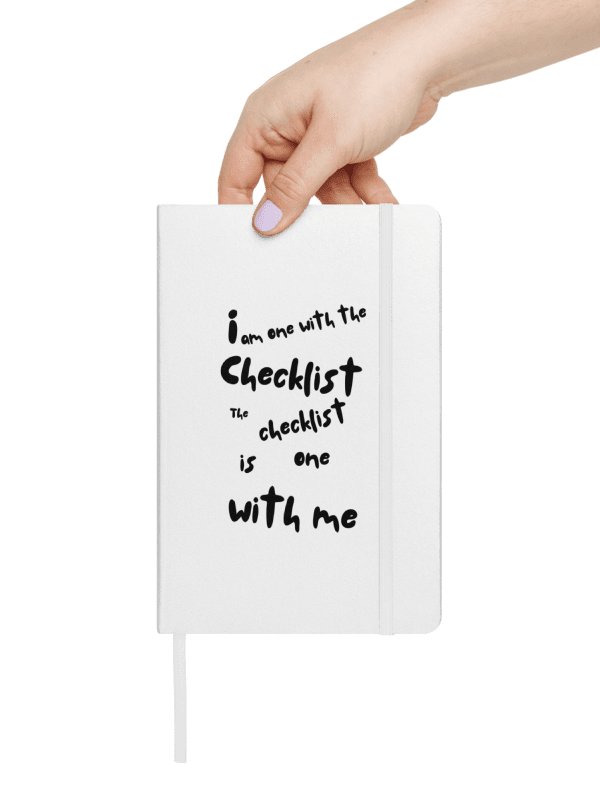 Checklist Affirmation Hardcover Journal product image (5)