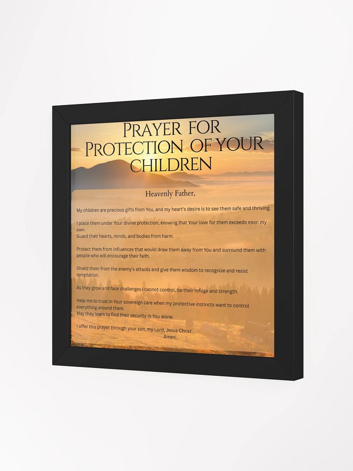 Prayer for Protection of your Children - Square product image (2)