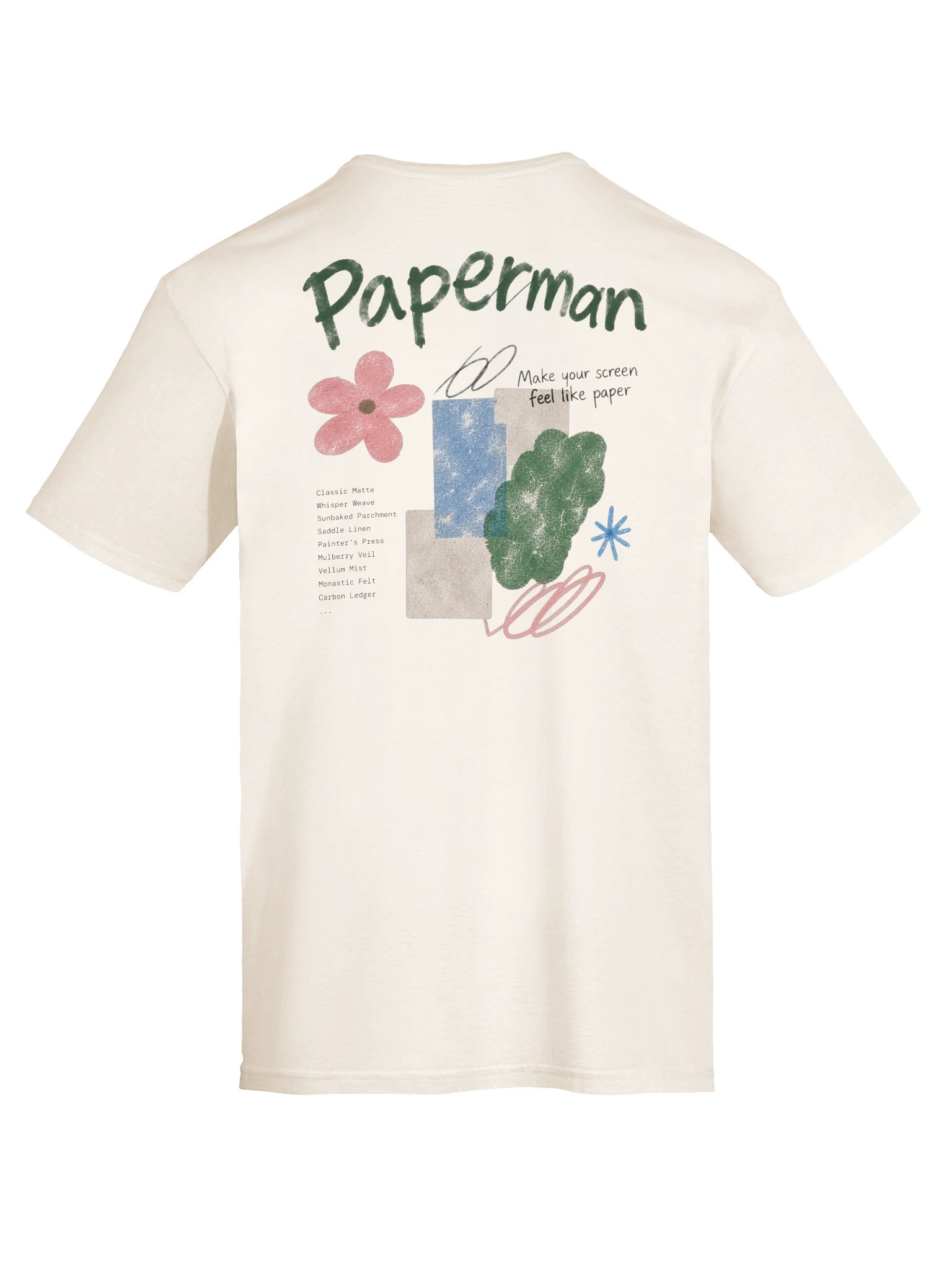 Embroidered Paperman Tee product image (7)