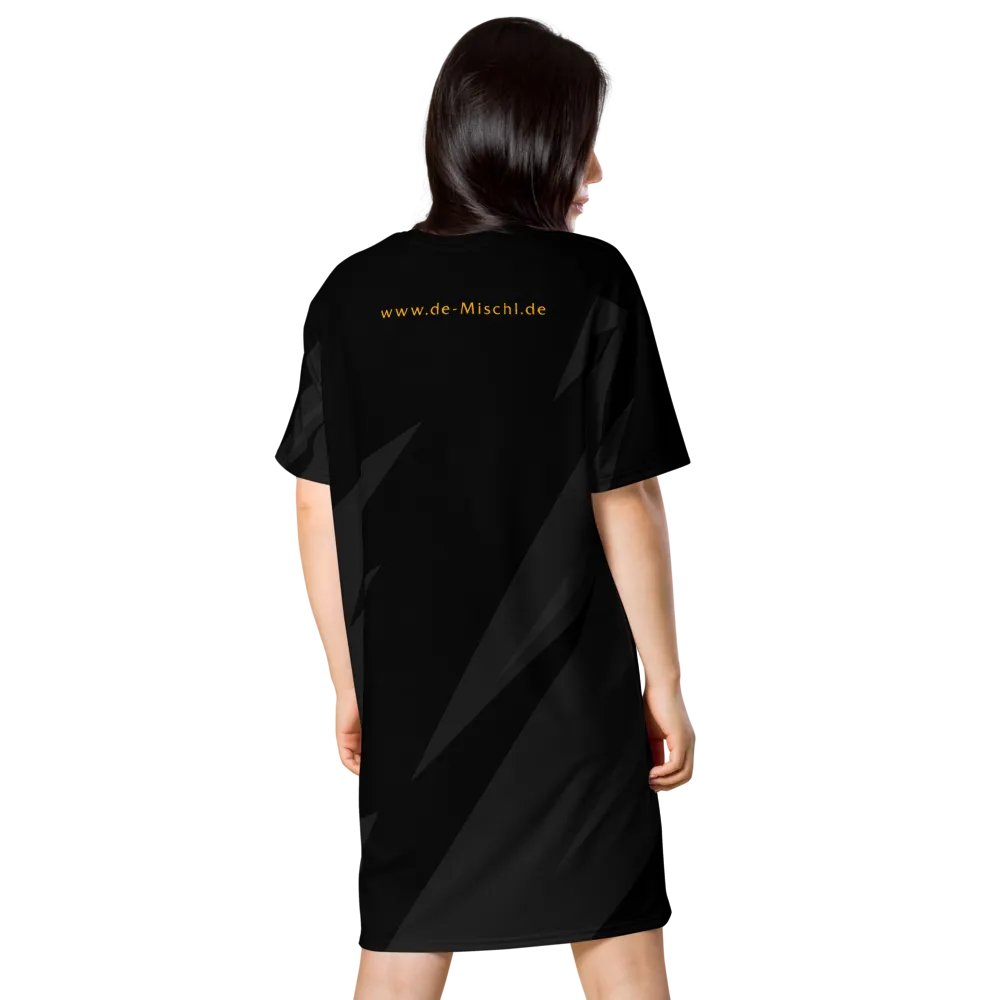 Eclipse Elegance T-Shirt Dress product image (3)