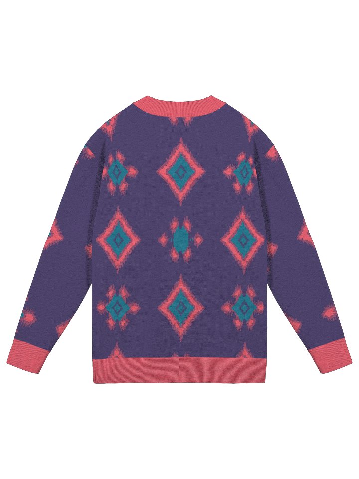 Blue Diamond Design Pullover Sweater product image (8)