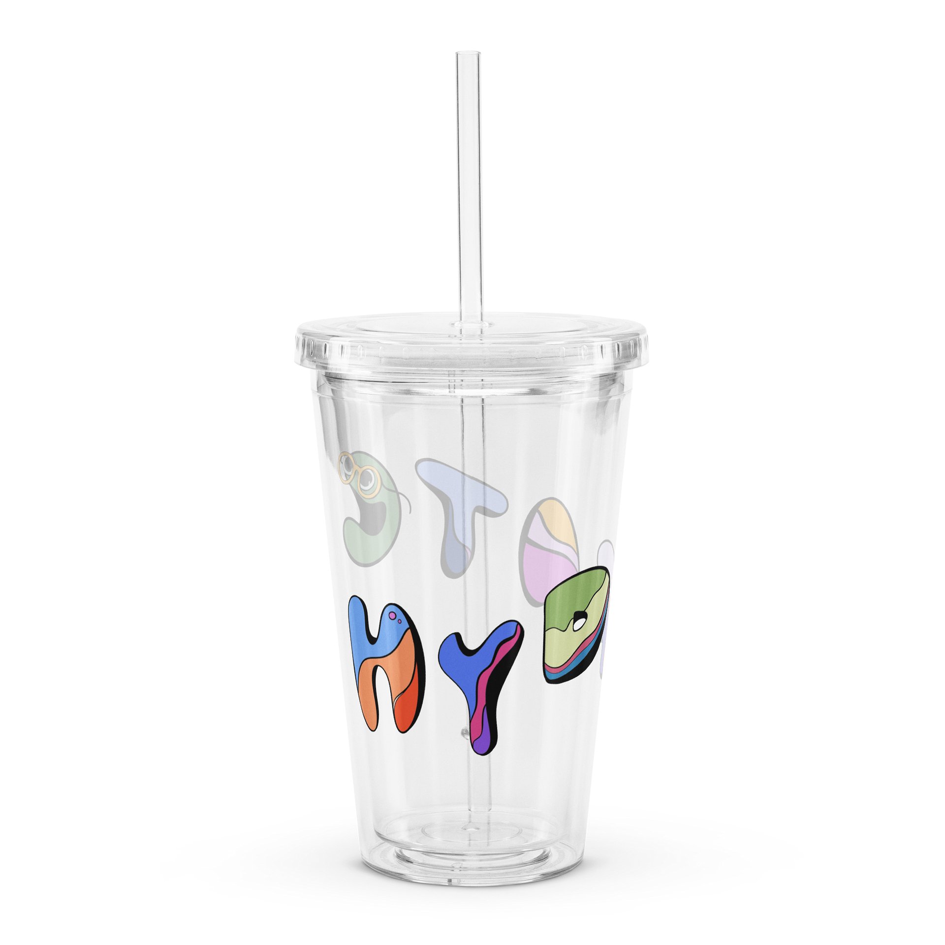 HYDRATE / Double Wall Clear Tumbler product image (1)