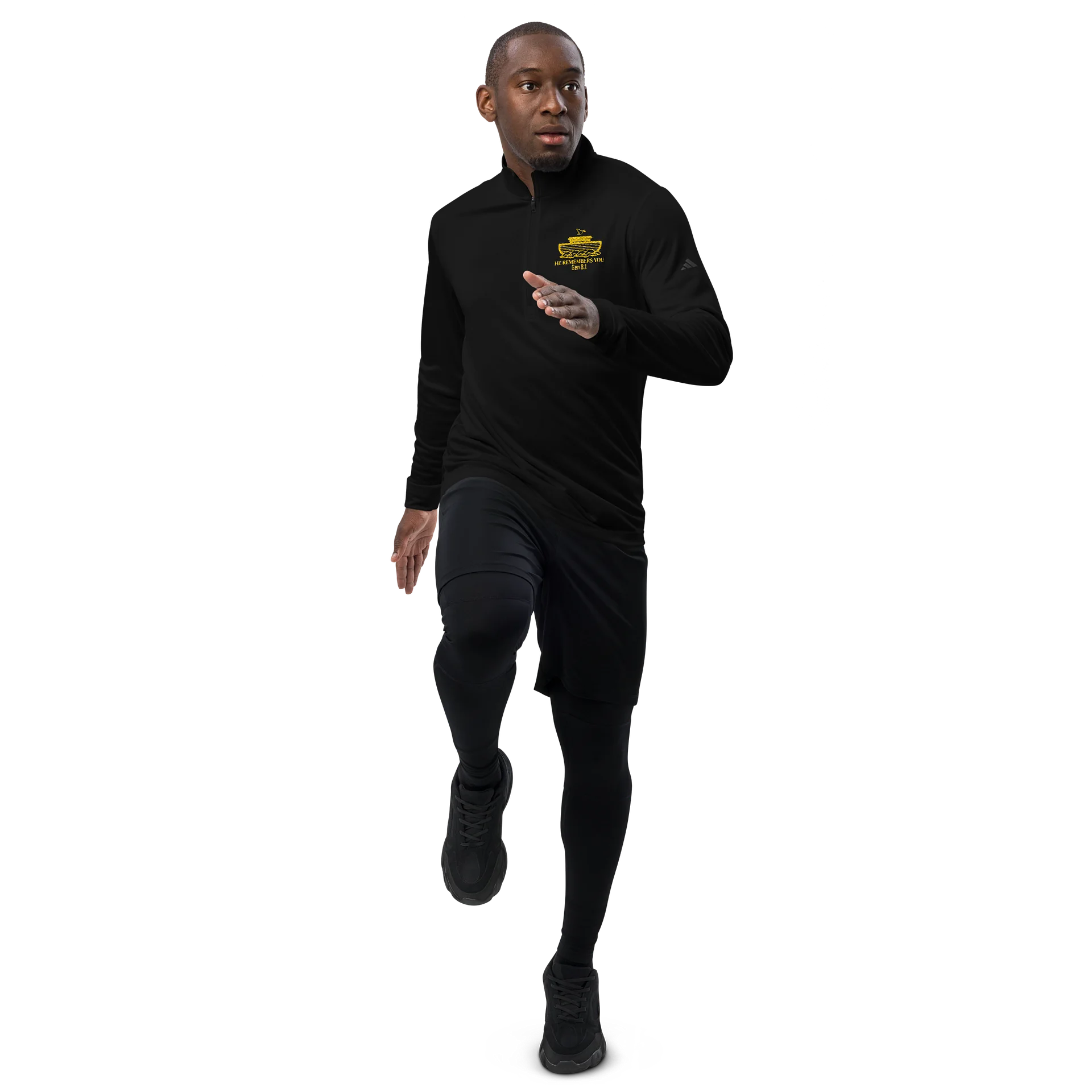 He Remembers You Adidas Quarter-Zip Pullover | Noah Collection product image (4)