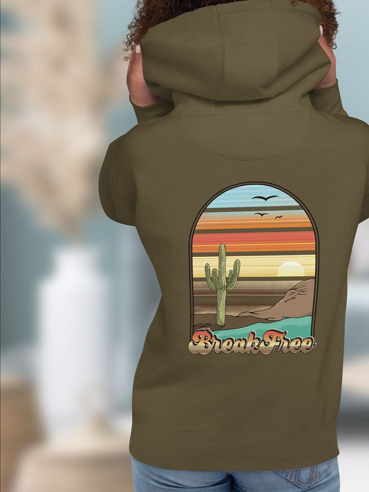 Unisex Hoodie All colors - Break Free Cactus product image (1)