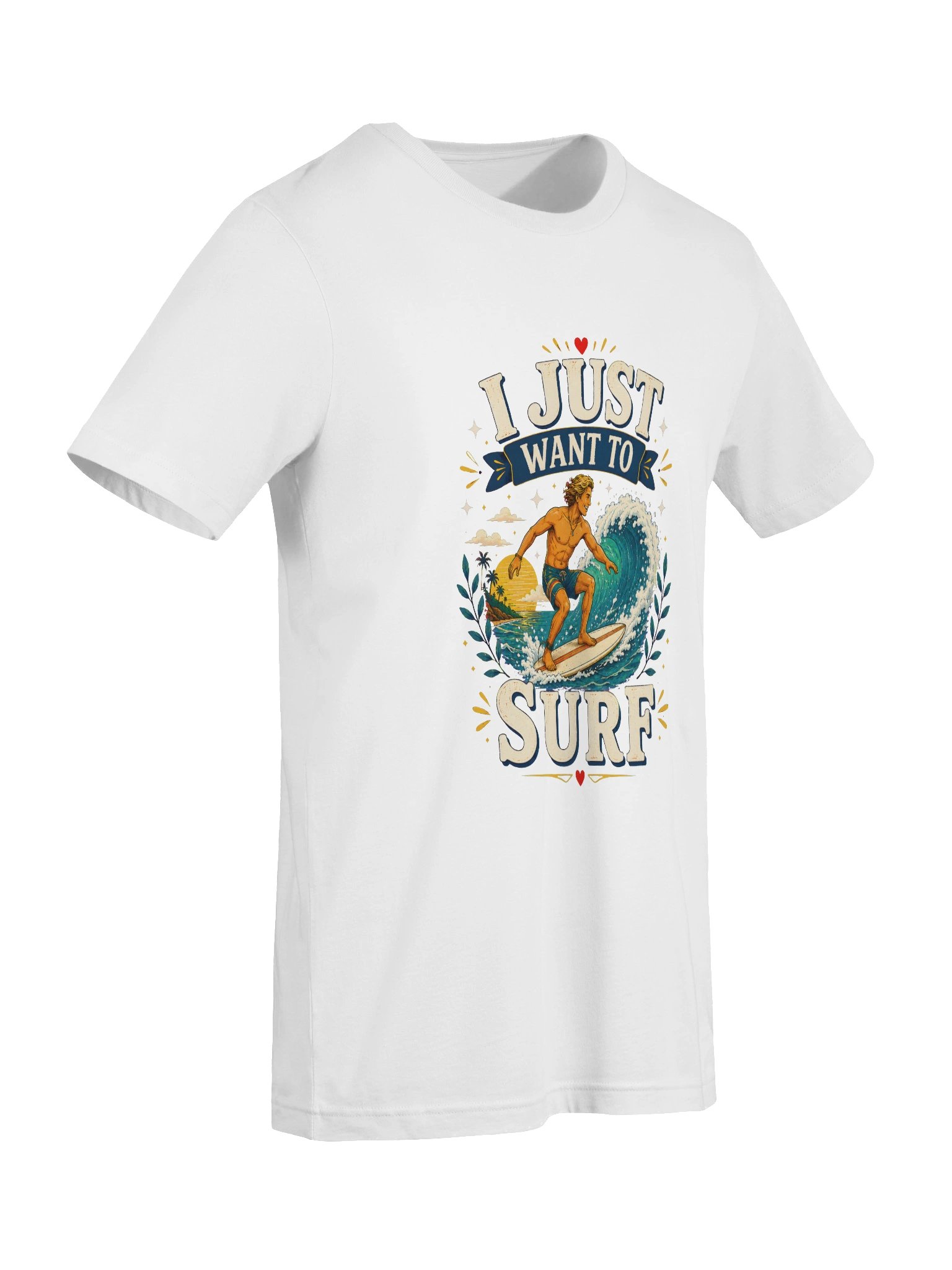 I Just Want To Surf Tee product image (57)