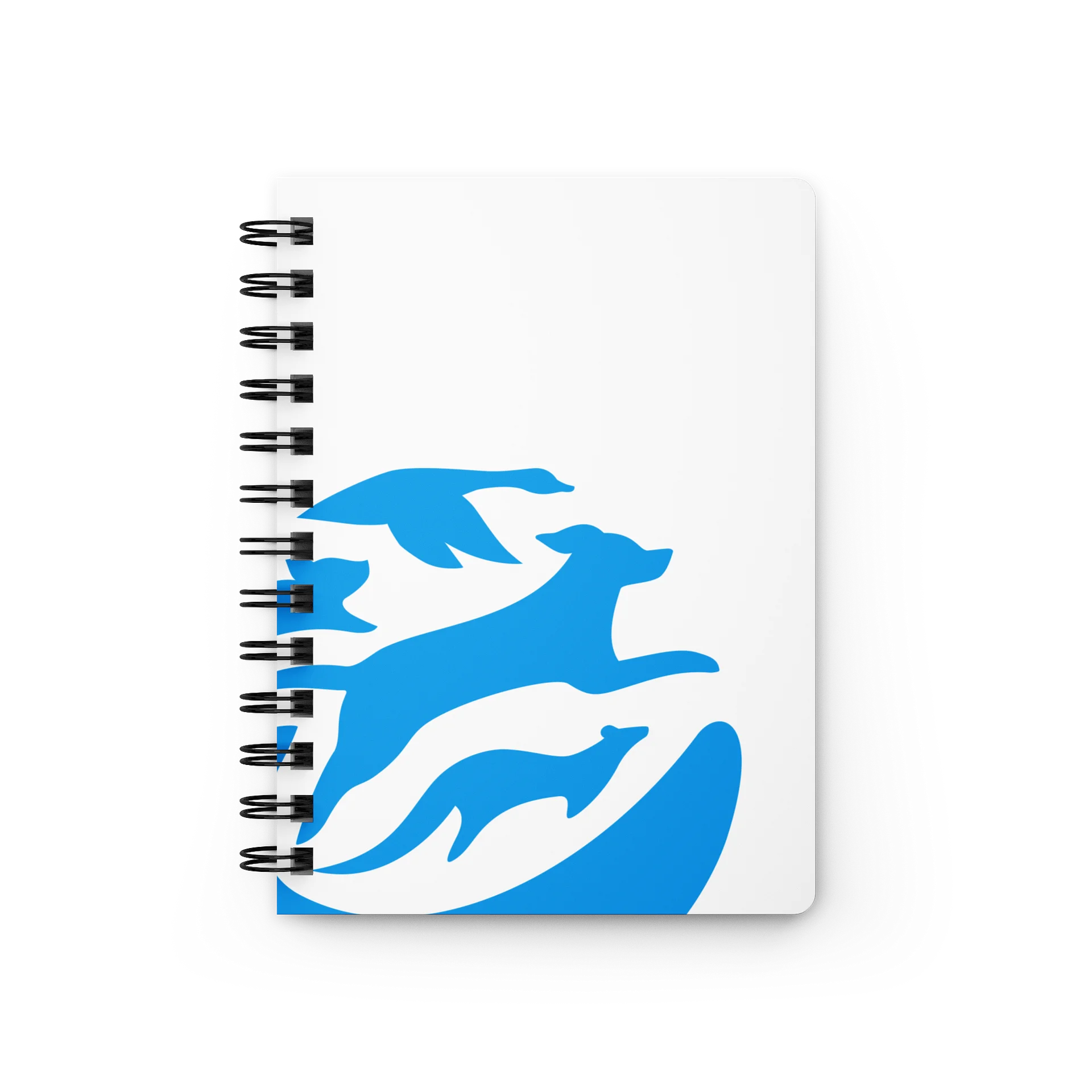 Journal - Supergraphic - blue on white product image (1)