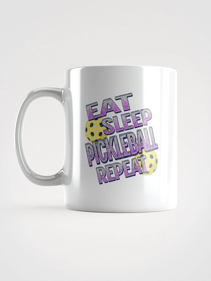 Eat Sleep Pickleball Repeat Angle Passion Mug product image (1)
