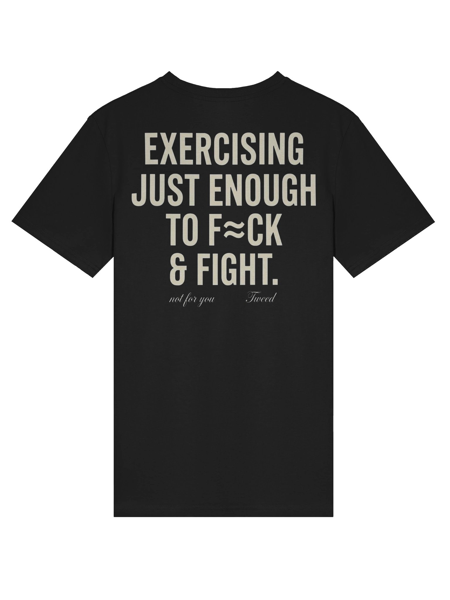 F≋CK & FIGHT Organic Cotton Unisex Tee (ON BACK) product image (1)
