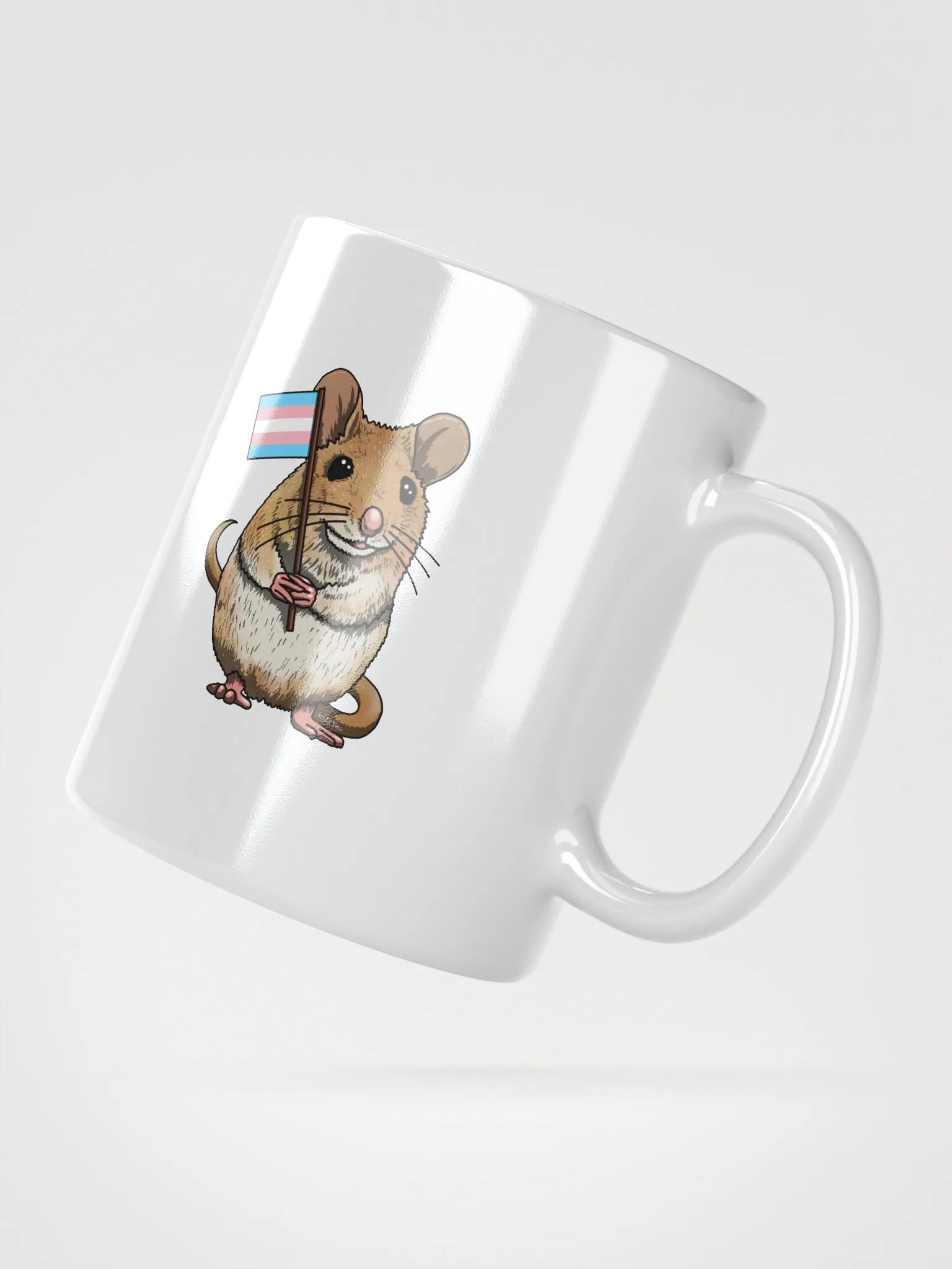 Trans Mouse ceramic mug product image (5)