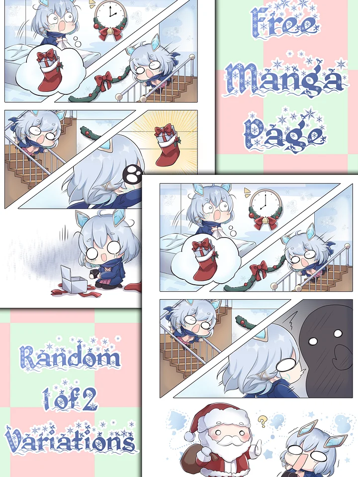 Holiday Manga Page product image (1)