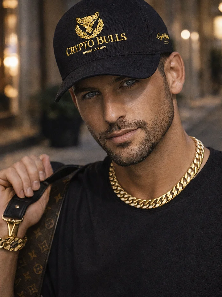 Bullish Flex Fit Cap — Gold Crest Edition product image (1)