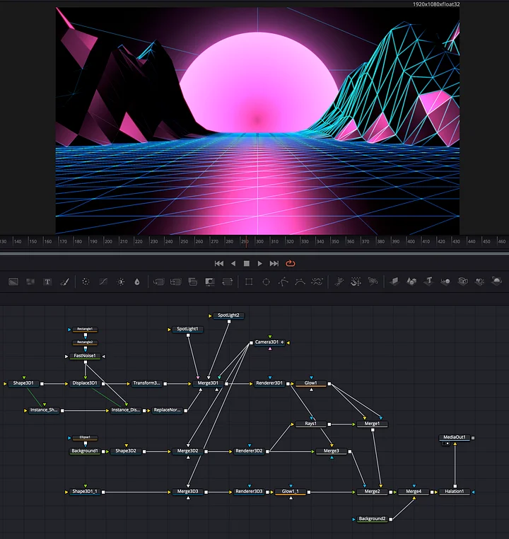 Retro Sunset Animation product image (2)