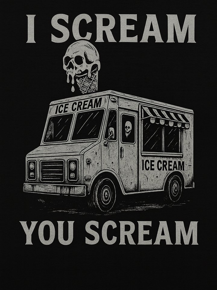 Skull Scoop Ice Cream Truck Tee product image (1)