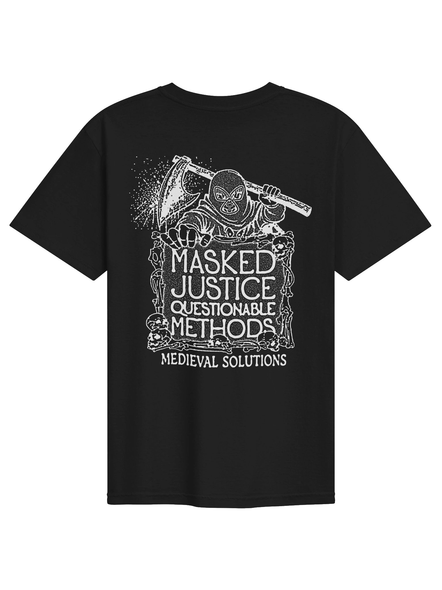 QUESTIONABLES ! - T-shirt. black vers. product image (2)