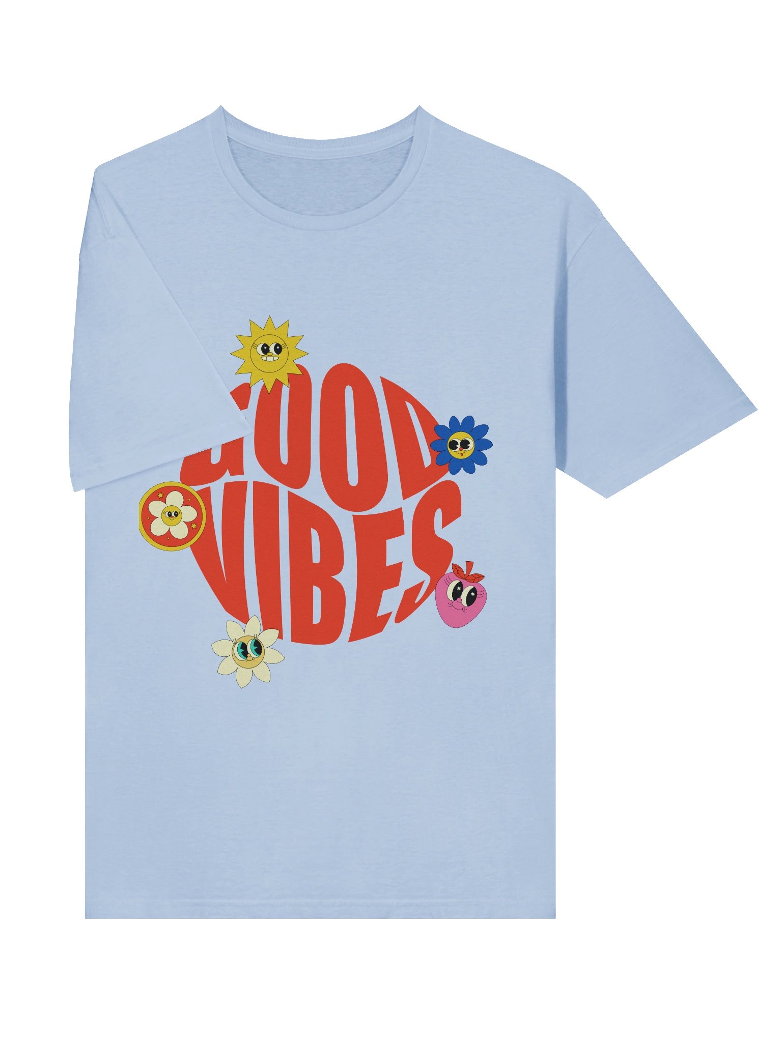 Good Vibes Cartoon T-Shirt product image (22)