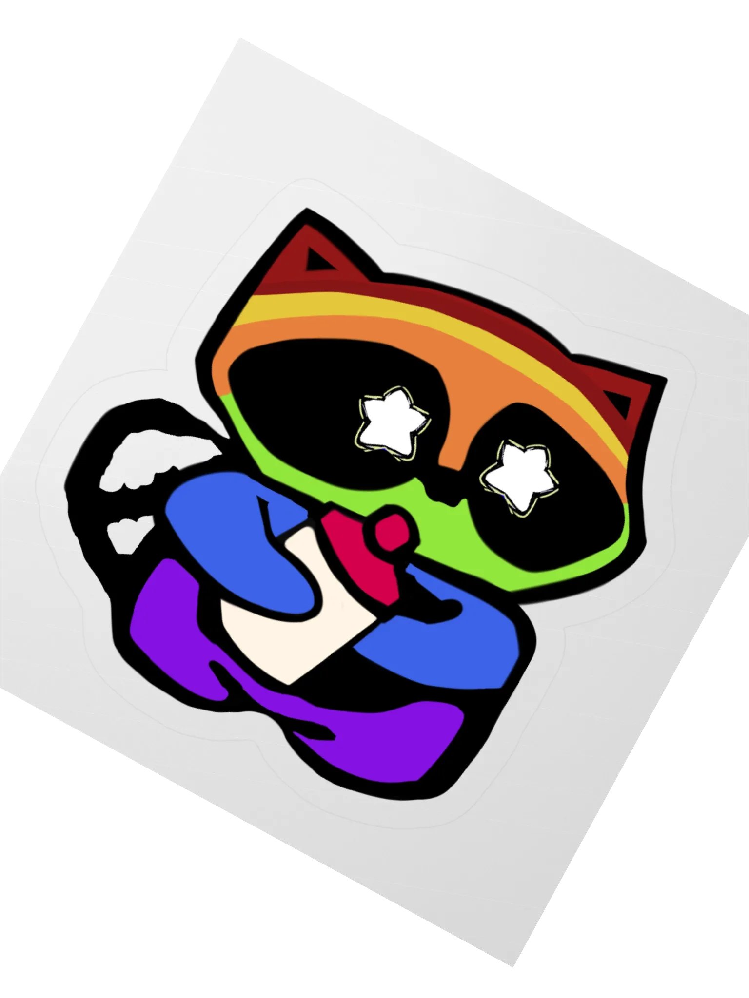 rainbow racoon product image (4)