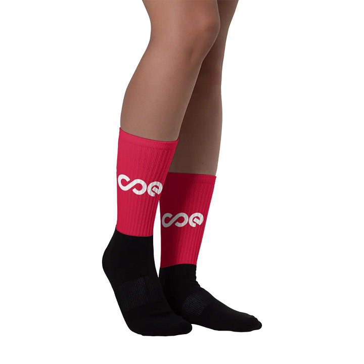 NEW COE SOCKS RED product image (2)