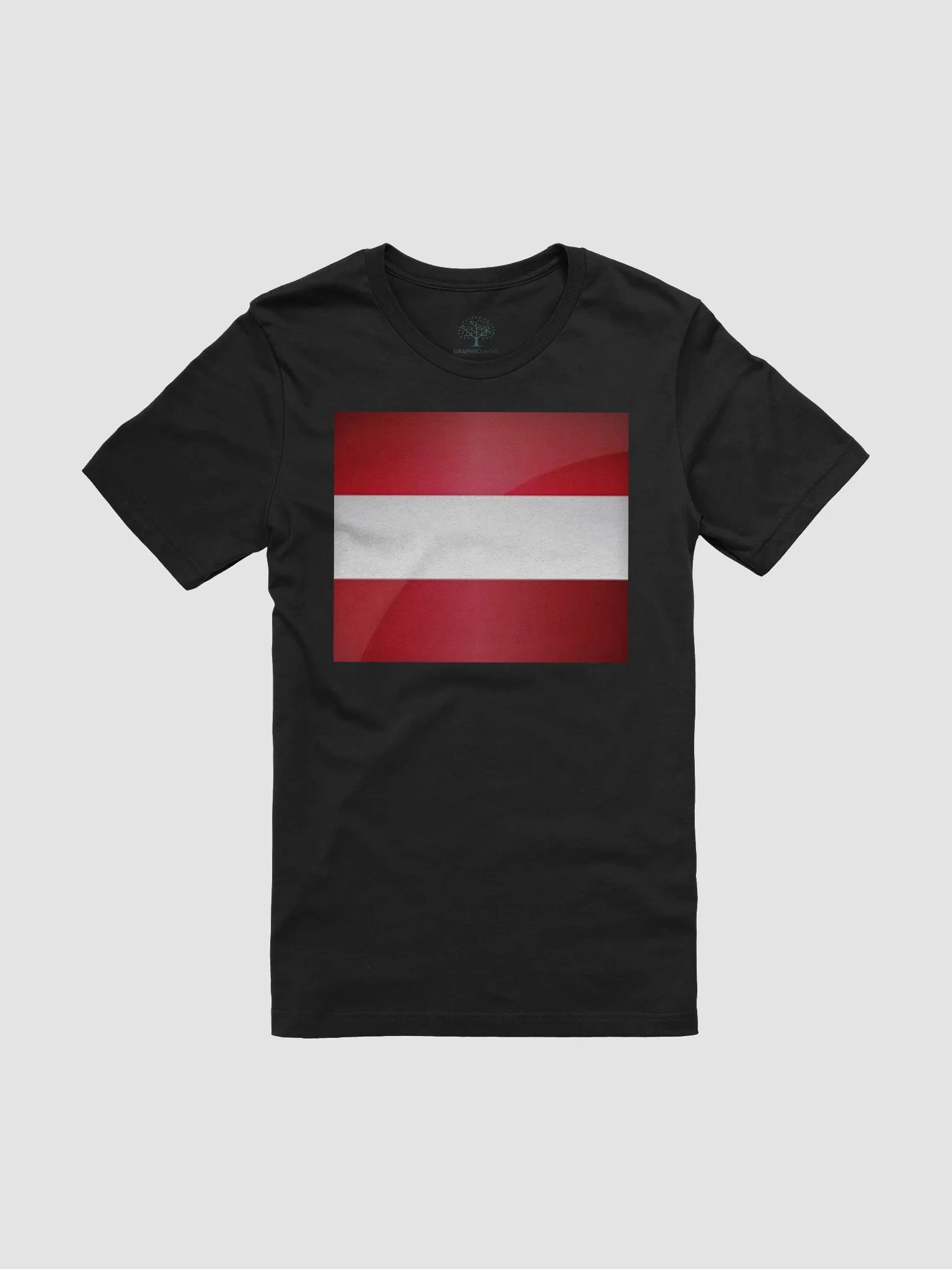 Exclusive Austria Flag Unisex T-Shirt - Metallic Design by Graphic Grove product image (3)
