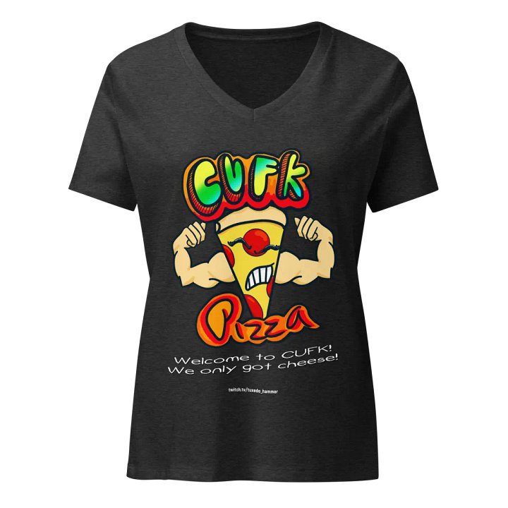 CUFT Pizza - Women's V-Neck T-Shirt product image (1)