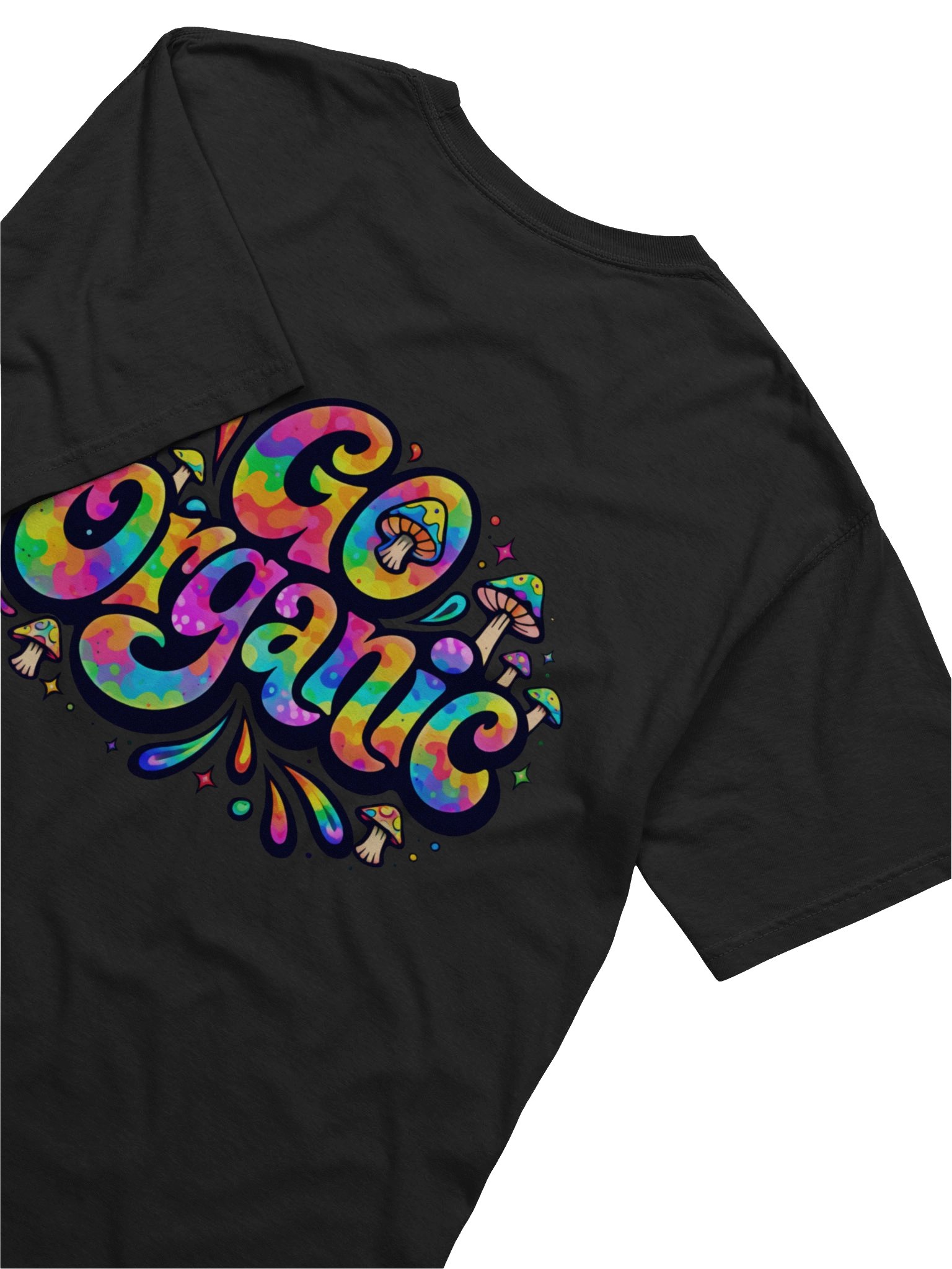 Psychedelic Organic Mushrooms T-Shirt product image (6)