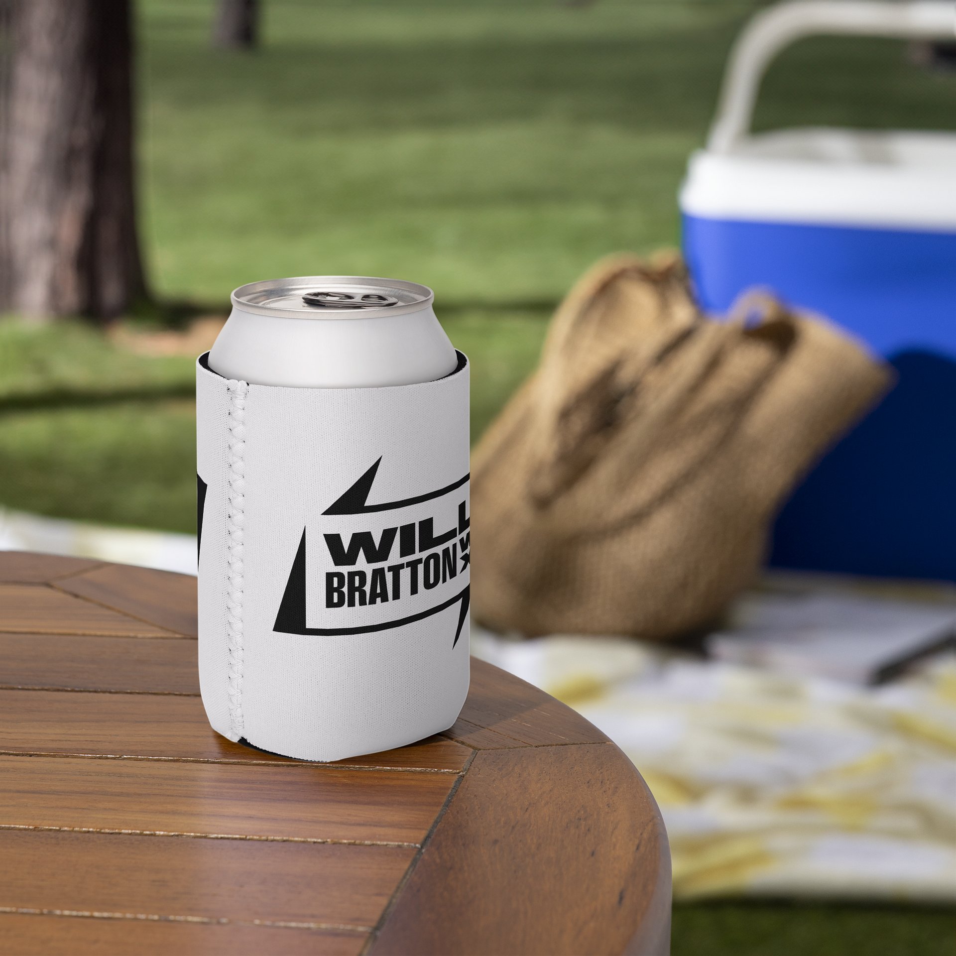 WillBrattonWx 12oz Koozie (White-out) product image (5)