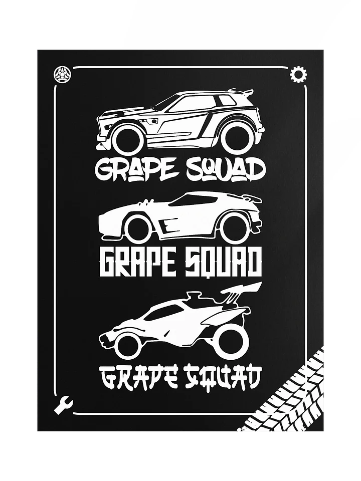 The Grape Garage Blackout Poster product image (1)