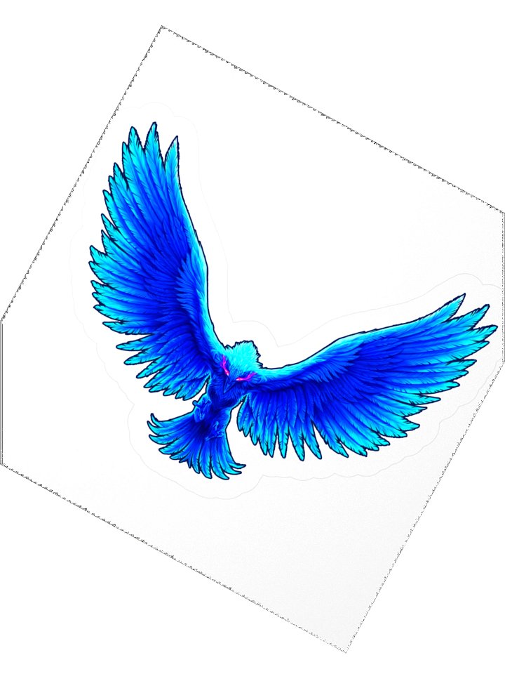 Blue Raven Sticker product image (4)