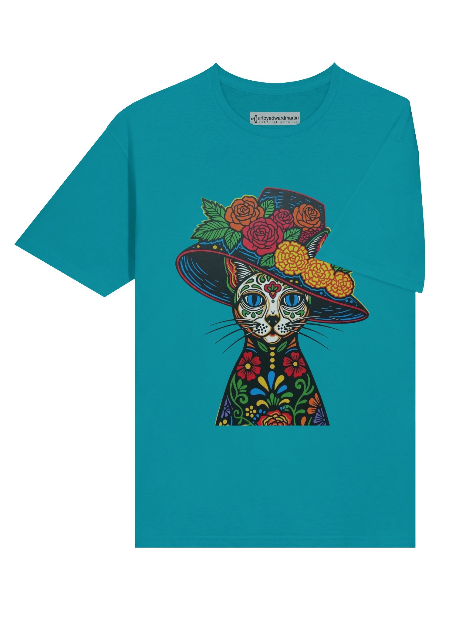 Cat Catrina Unisex Tee product image (119)