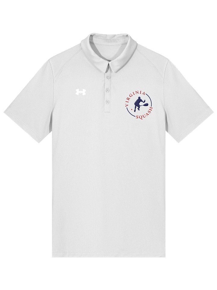 Premium Embroidered Sports Polo - White product image (1)