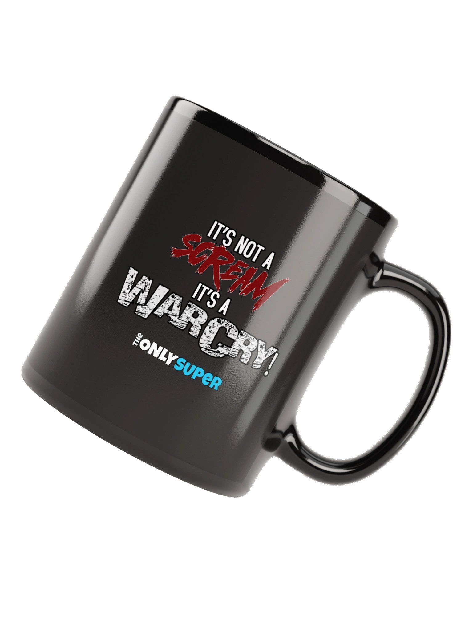 It's not a Scream, It's a WarCry! - Black mug product image (1)