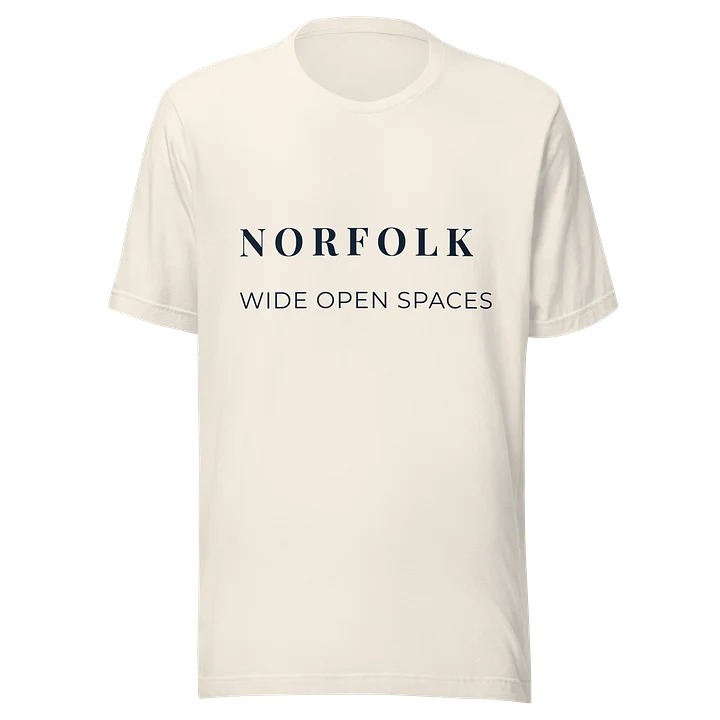 Norfolk Wide Open Spaces T-Shirt | Minimalist Norfolk Lifestyle Clothing product image (1)