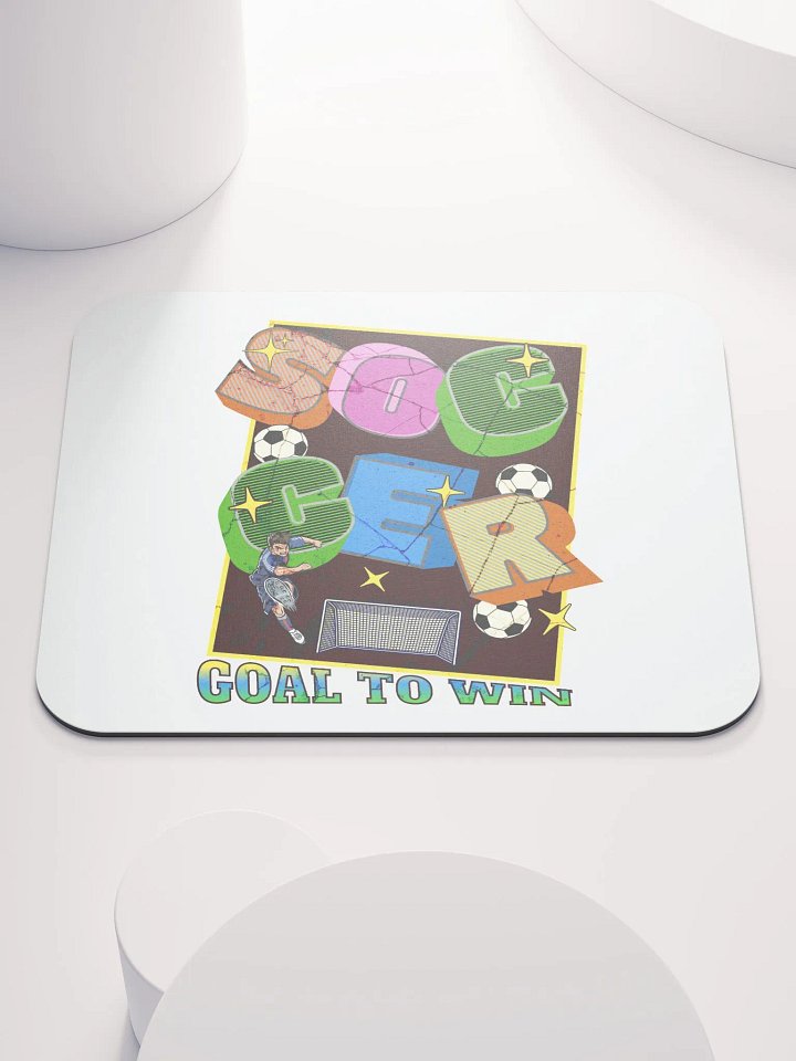 Goal To Win Soccer Sensation Mouse Pad product image (1)