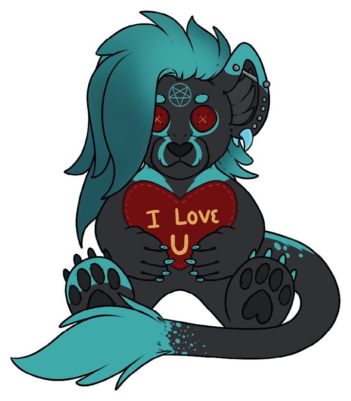 Sheol Plushie Sticker product image (1)