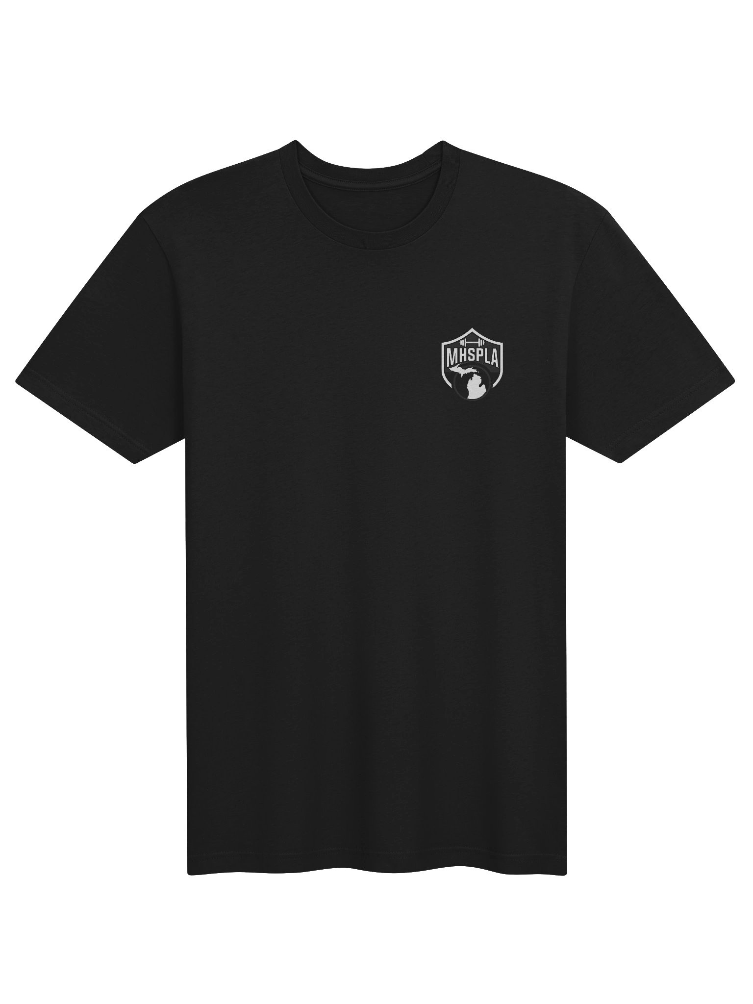 MHSPLA Shield Logo Tee -Black product image (1)