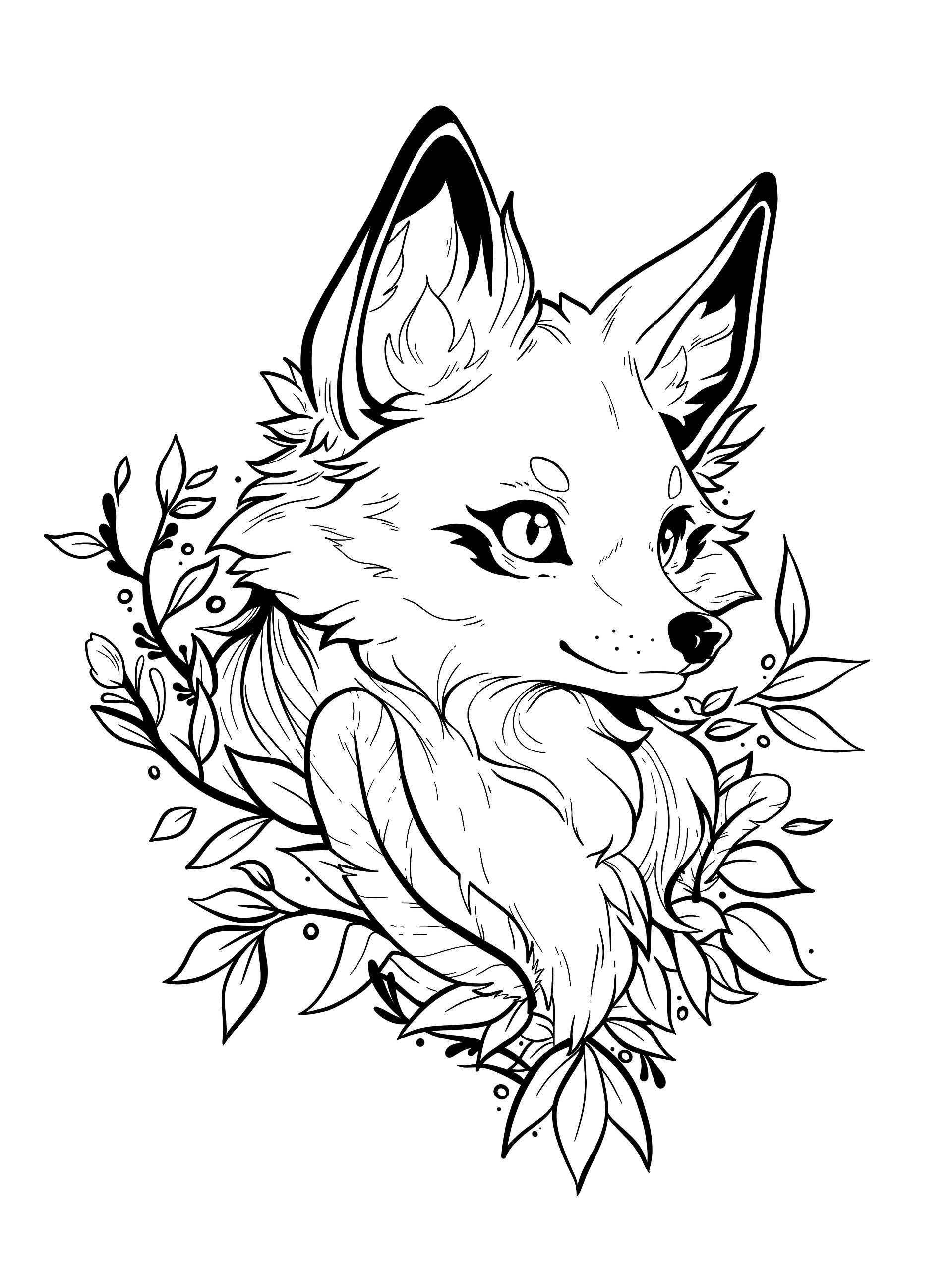 The Werewolf's Mask Digital Coloring Book product image (4)