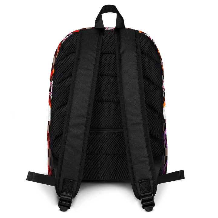 Gender Anarchist All Over Checkered Medium Size Backpack product image (2)