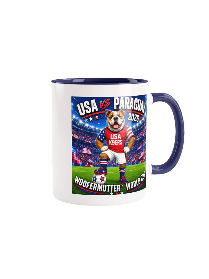 WooferMutter™ World Cup USA K9ERS Bulldog Mug product image (1)