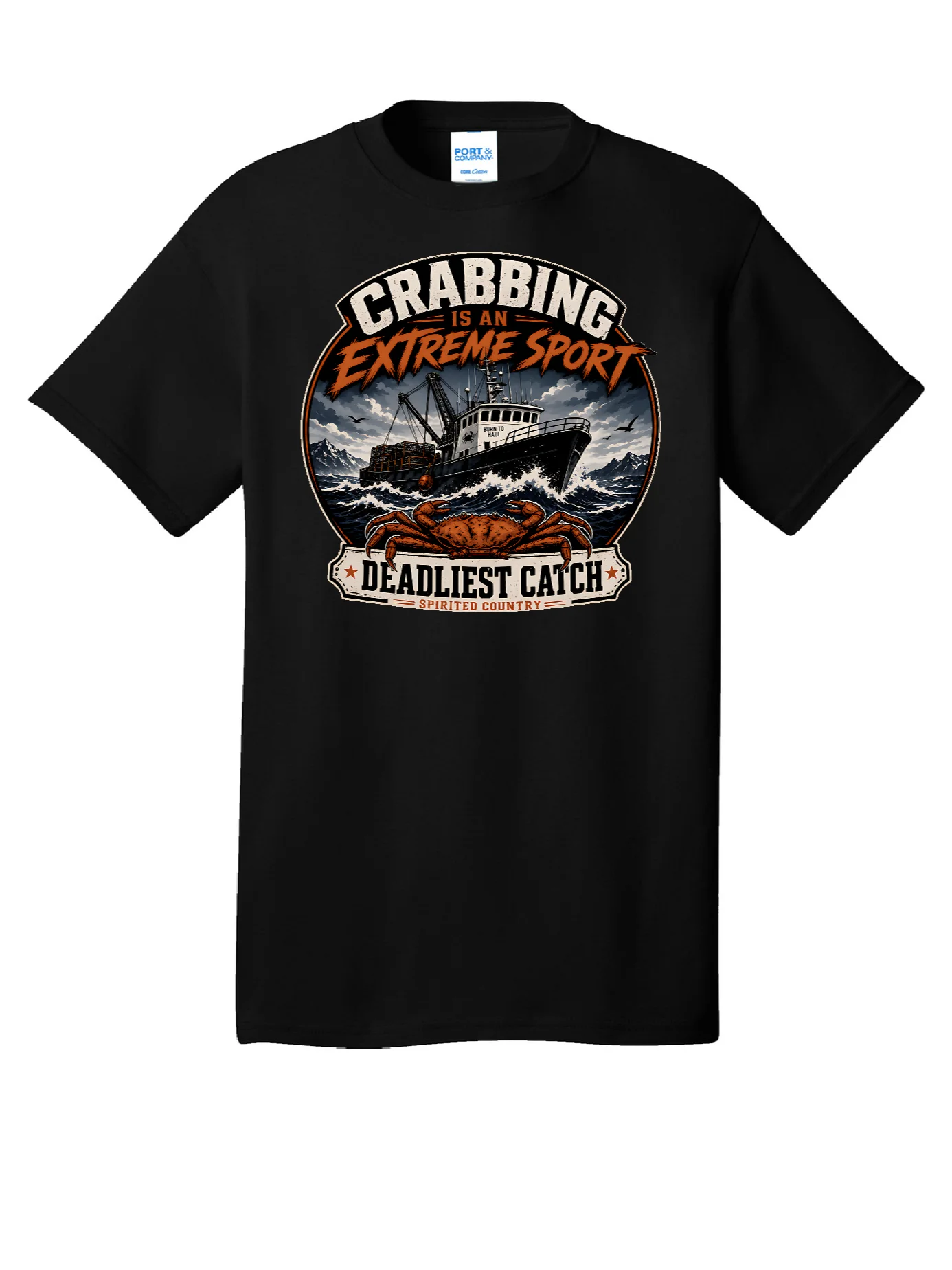 CRABBING AN EXTREME SPORT PORT AND CO T-SHIRT product image (1)