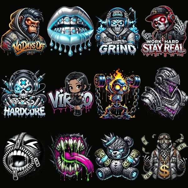 400+ Premium Streetwear Graphics Pack product image (5)