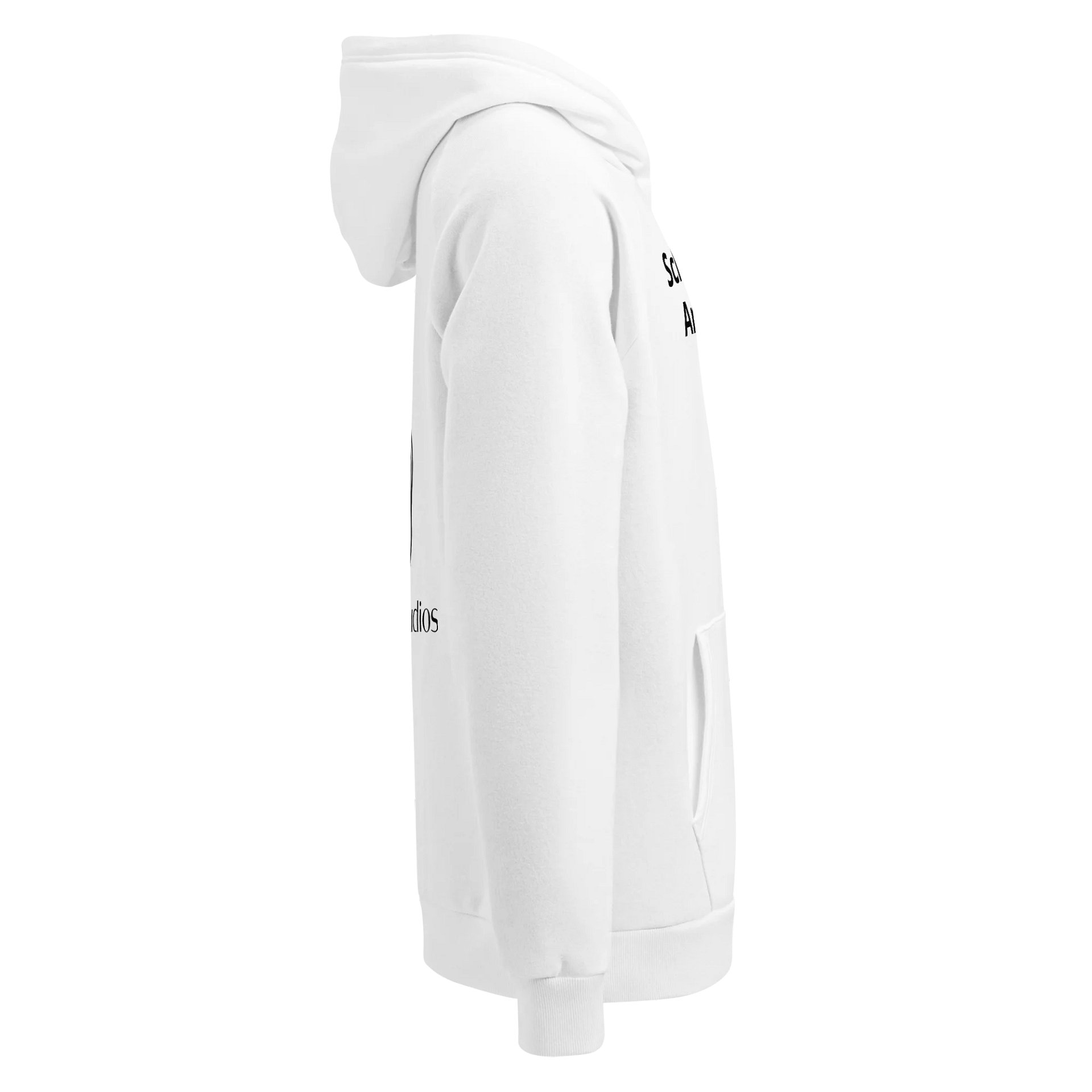 Schizo Studios UnderArmor Hoodie (New Logo - White) product image (3)