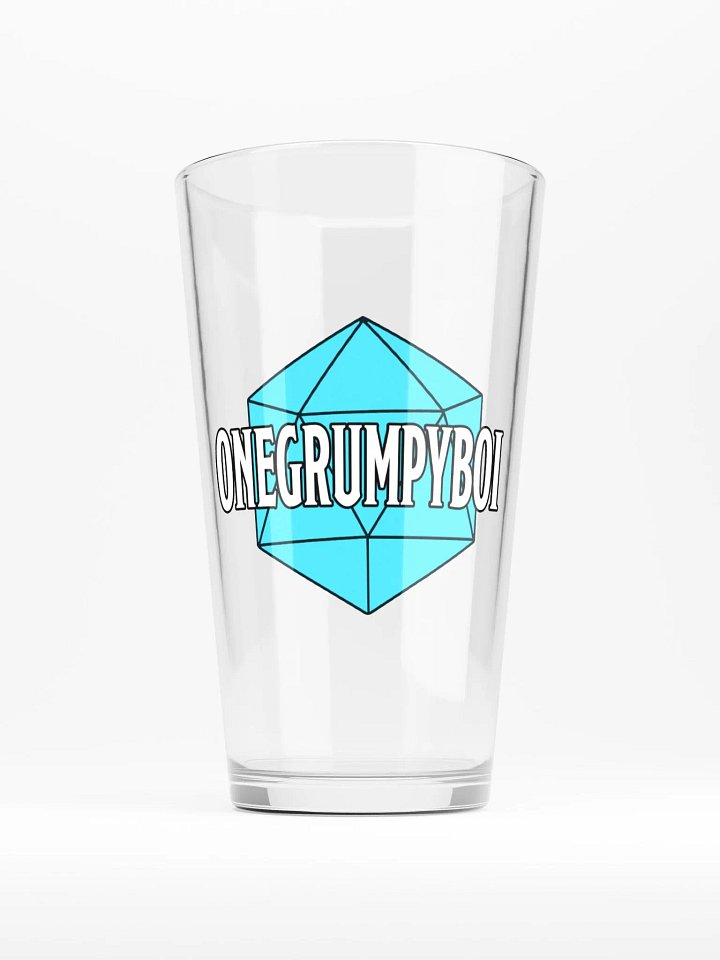 OGF Premium Dice Geek Pint Glass product image (1)