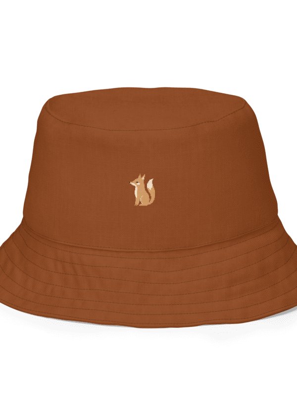 Forest Fox Wonderland Pattern Reversible Wonderland Bucket Hat product image (5)