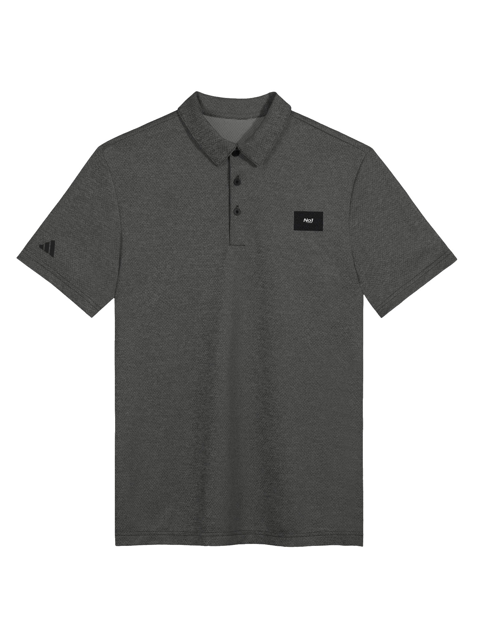 Adidas Space-Dyed Polo Shirt BL product image (1)