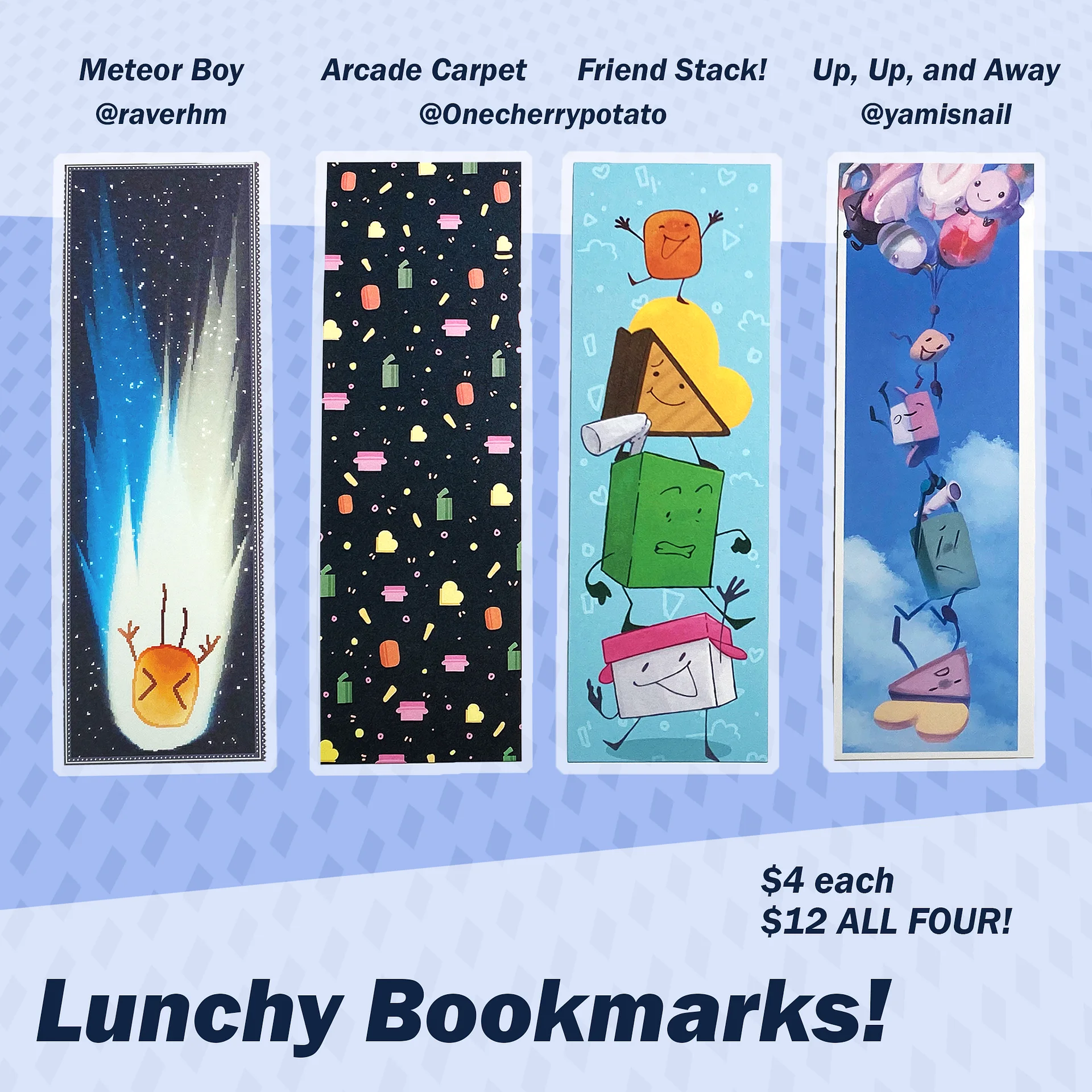 Lunchbox Bookmarks! product image (1)
