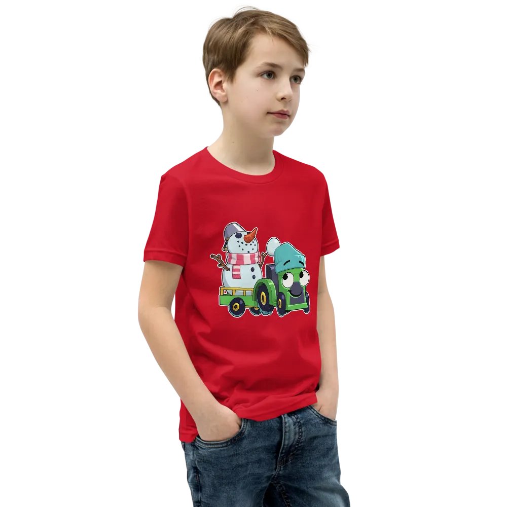 Tracty & Snowman - Youth Short Sleeve Tee product image (5)
