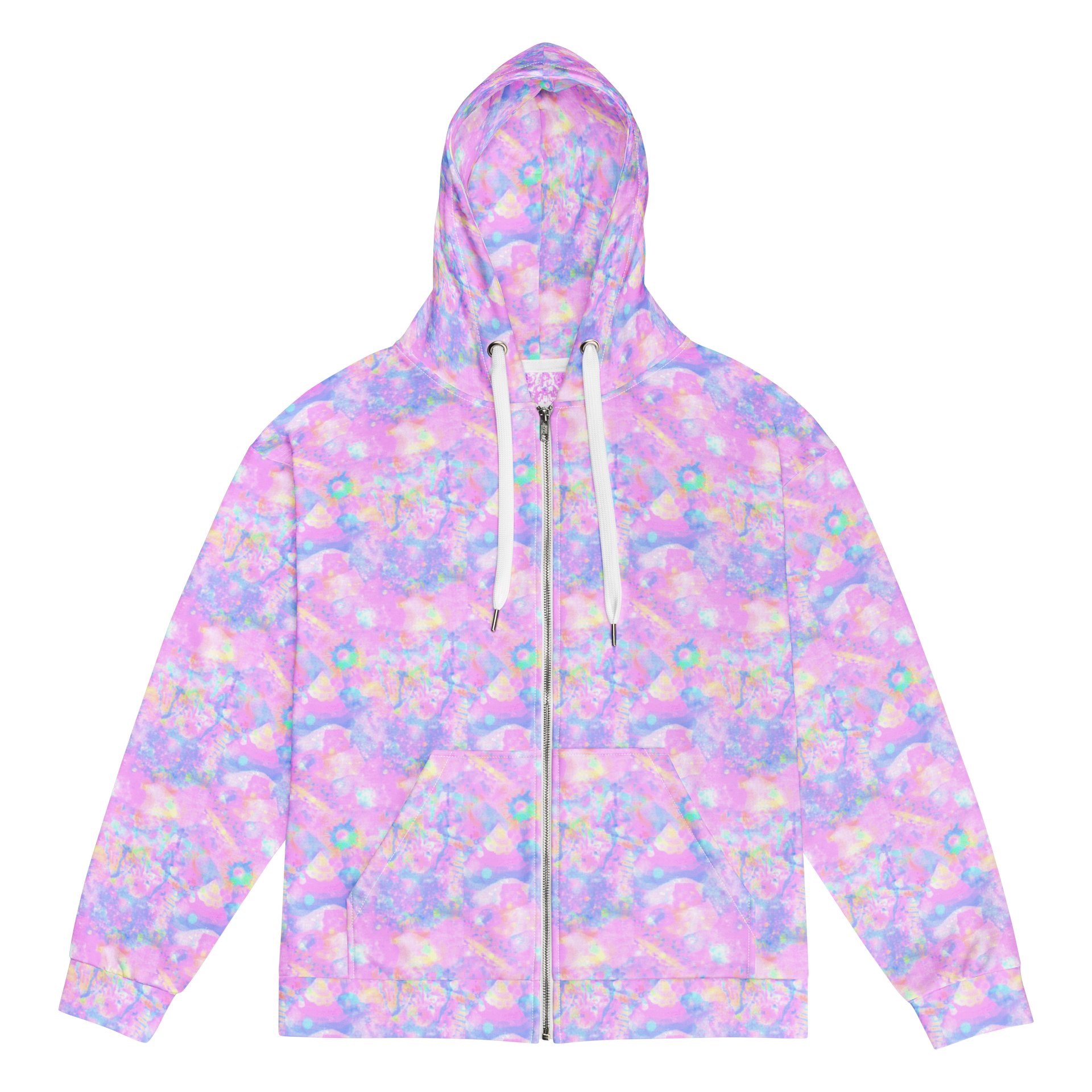 vangoggles.com “acid rainbow” zip-up hoodie product image (1)