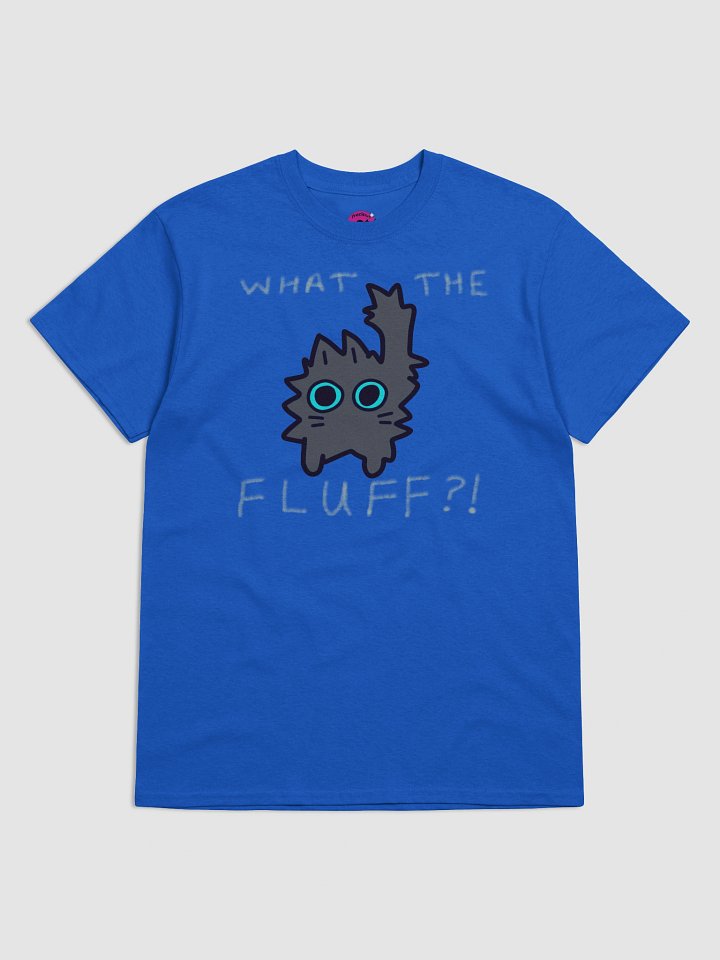 What The Fluff?! Cartoon Cat T-Shirt product image (1)