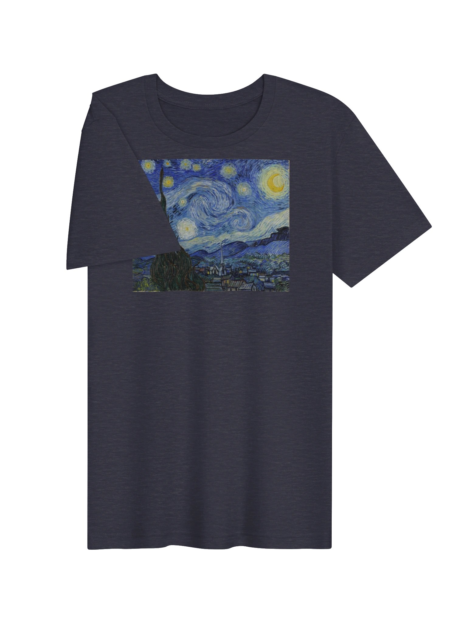 Starry Night Village T-Shirt product image (3)