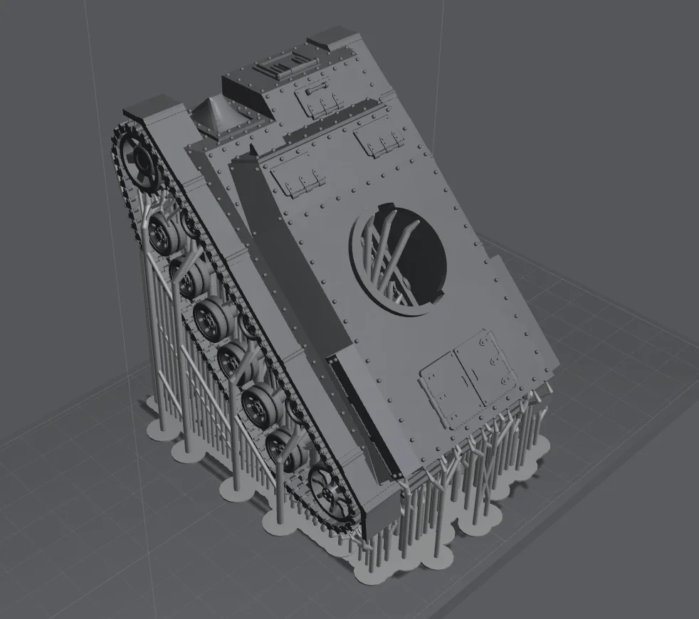 Grim StuG OR Grim Panzer IV Tank STLs product image (11)