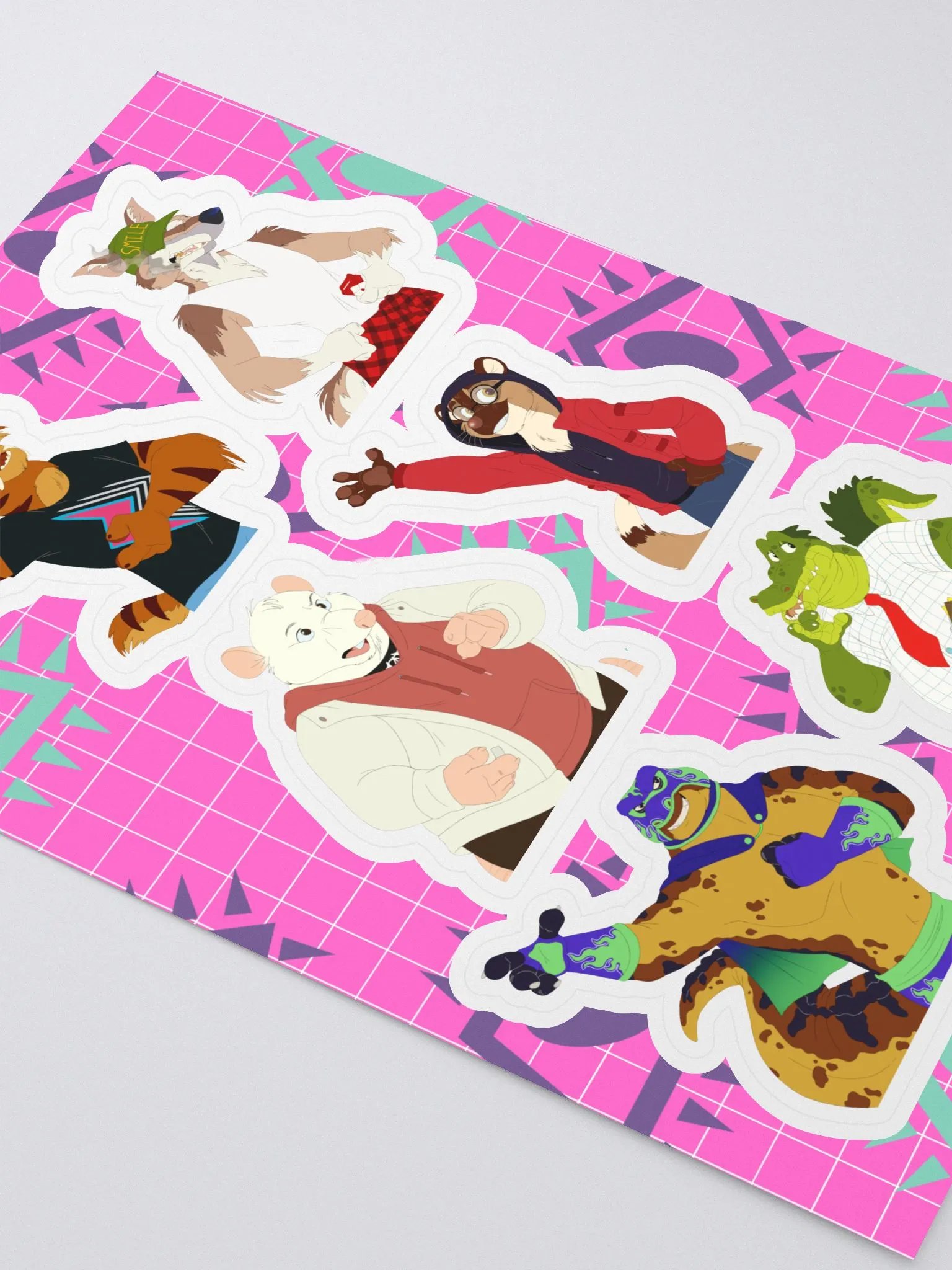 Cape Escape Main Cast Sticker Sheet product image (2)